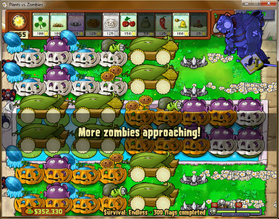 Các tính năng chính của plant vs zombie 1: