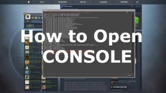 Hướng dẫn cách mở lệnh Console