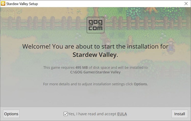Hướng dẫn cài đặt game Stardew Valley trên máy tính