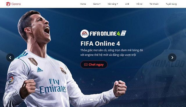Hướng dẫn đổi mật khẩu FIFA Online 3 cấp 1